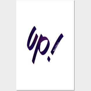 UP Aesthetic Galaxy Posters and Art